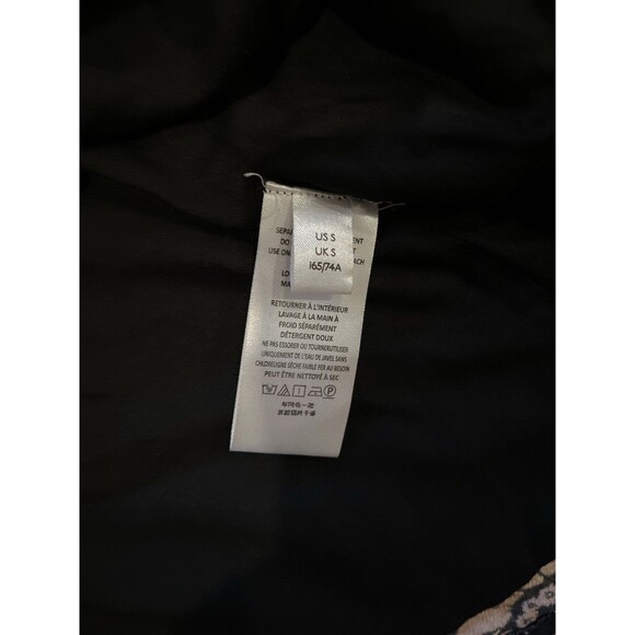 Free People women Made Ya Look Short Mini Dress sz Small Floral Embellished Bead - Picture 11 of 13